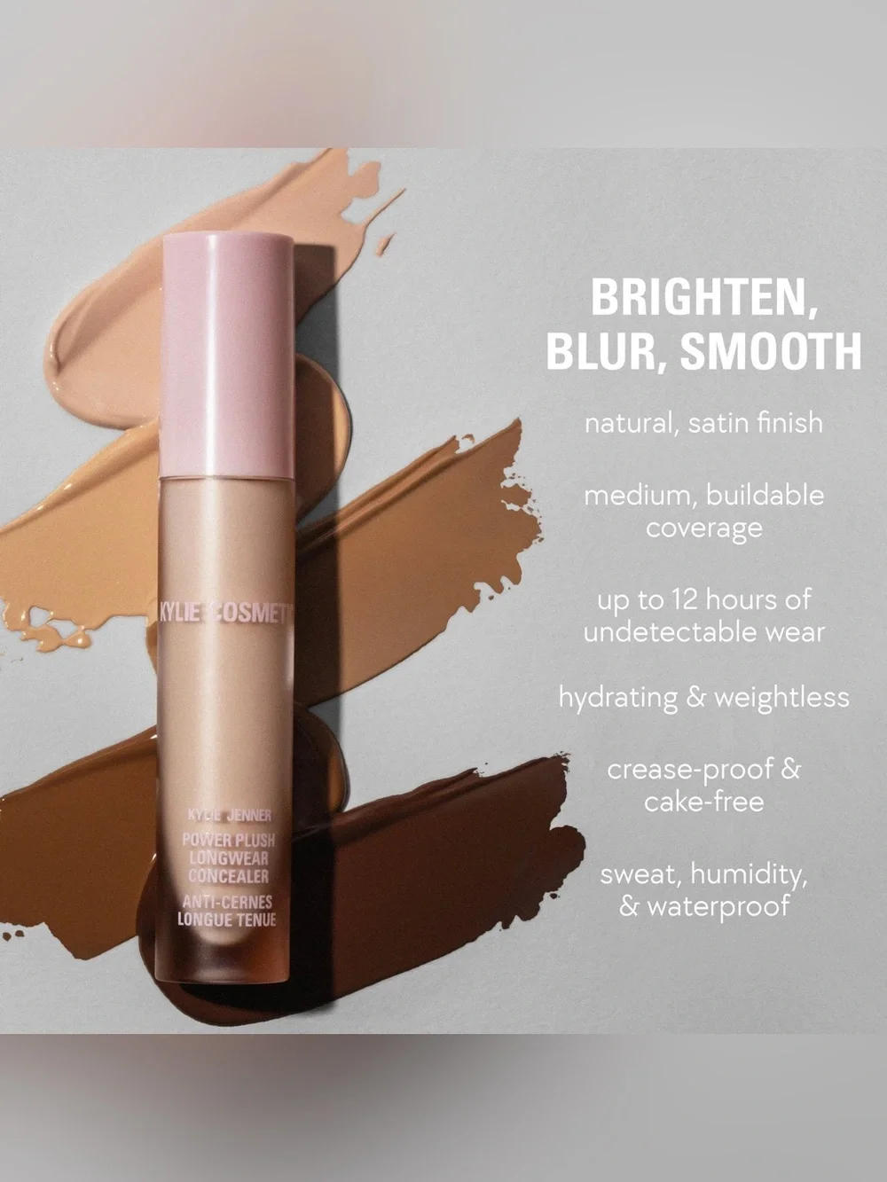 Kylie Cosmetics Power Plush Concealer — 7W NEW IN BOX✨